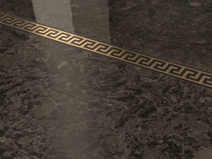 METEORITE NERO - Porcelain stoneware wall/floor tiles _ Versace Ceramics